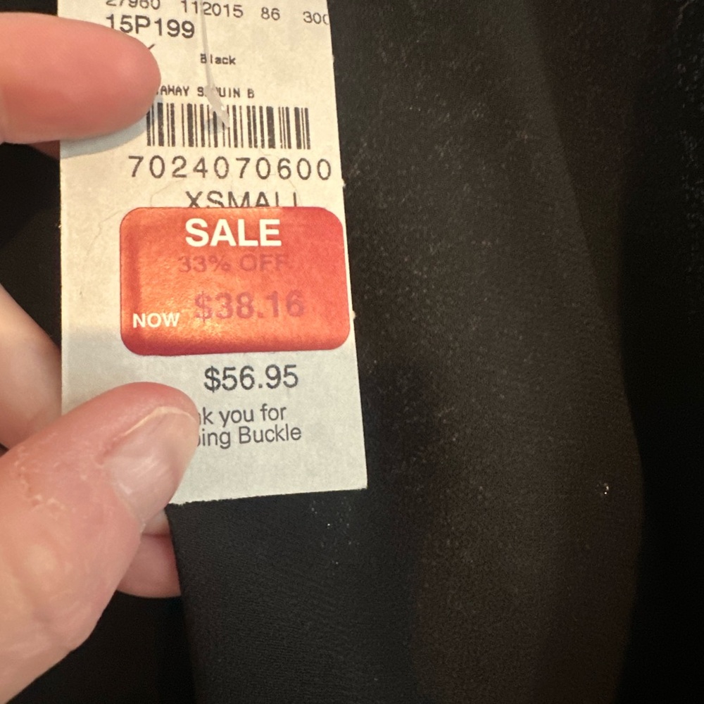 Double Zero Black Sequin Blazer NWT - image 3